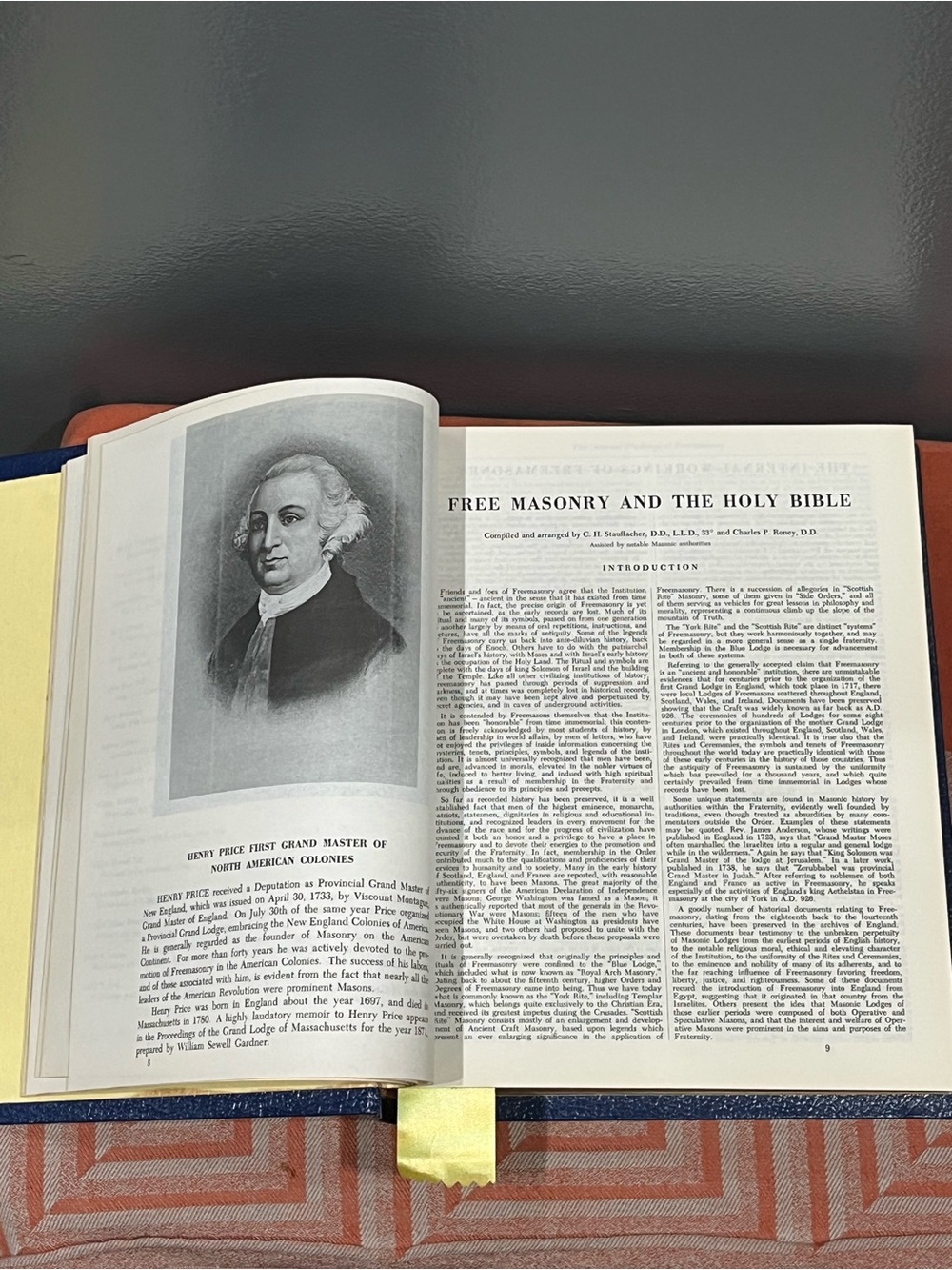 Vintage Masonic Master Reference Edition Holy Bible (KJV) - Picture 5 of 16